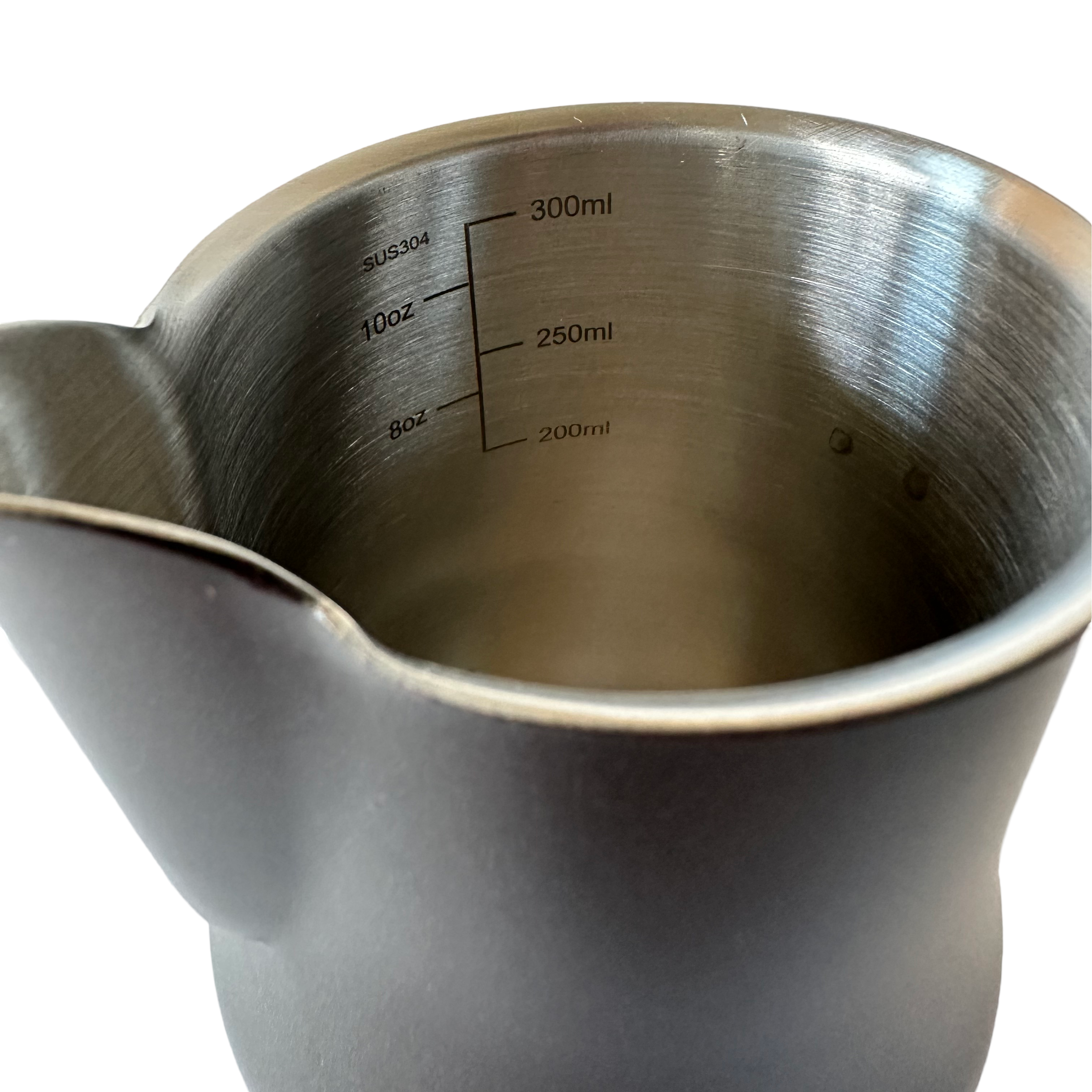 Melkkannetje 350ml zwart zoom