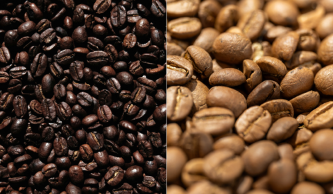 Vette koffiebonen vs verse koffiebonen